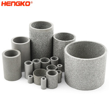 0.5 10 50 micron sinter metal cartridge filter stainless steel porous metal filter cartridge